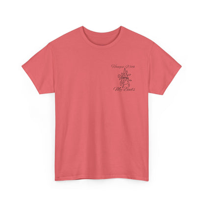 Hangin' With My Buds // Unisex Heavy Cotton Tee - Perfect for Everyday Comfort
