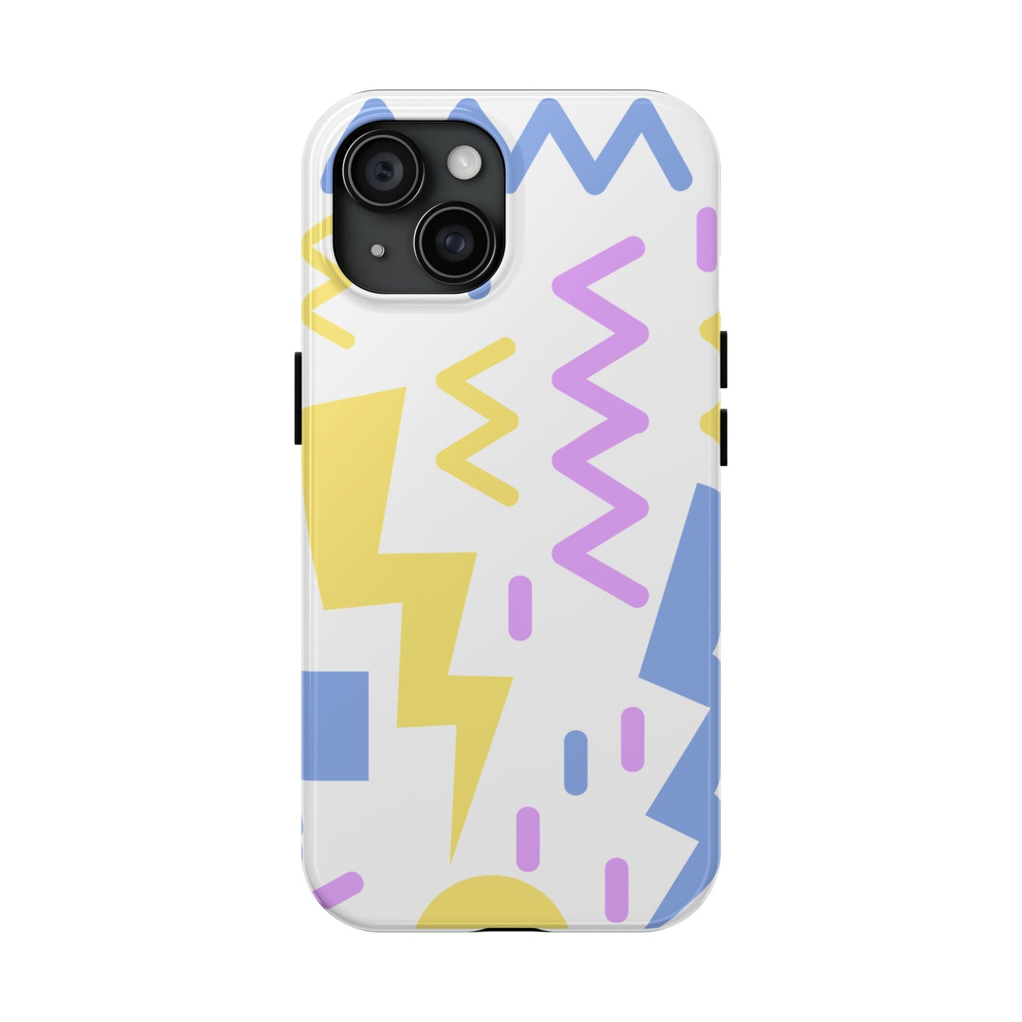 Zig Zag and Shapes // iPhone Case