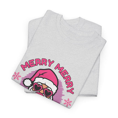 Merry Merry Girly Pops Christmas Tee