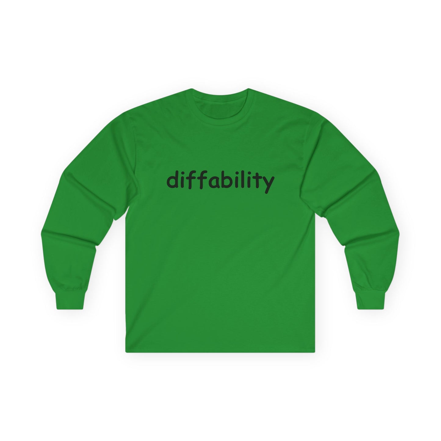 Diffability // Unisex Ultra Cotton Long Sleeve Tee