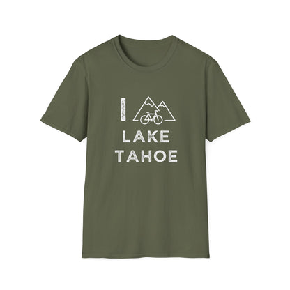 I (Mountain) Bike Lake Tahoe // Unisex Softstyle T-Shirt