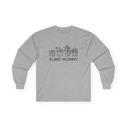 Plant Mommy // Unisex Ultra Cotton Long Sleeve Tee - Perfect Gift for Plant Lovers