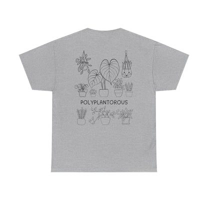 polyPLANTorous // Unisex Heavy Cotton Tee - Perfect for Everyday Comfort