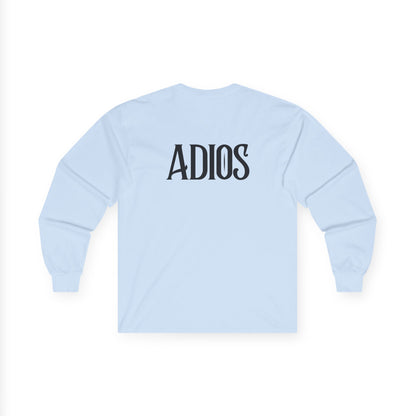 Howdy & Adios // Unisex Long Sleeve Tee | Casual Cotton Top for Friends & Farewells