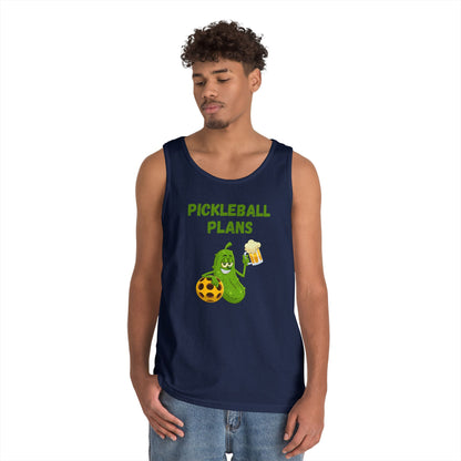 Pickleball Plans // Unisex Heavy Cotton Tank Top