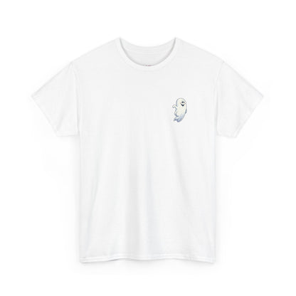 'Power Bottom Autumn' White Ghost // Halloween Ghost Unisex Heavy Cotton Tee
