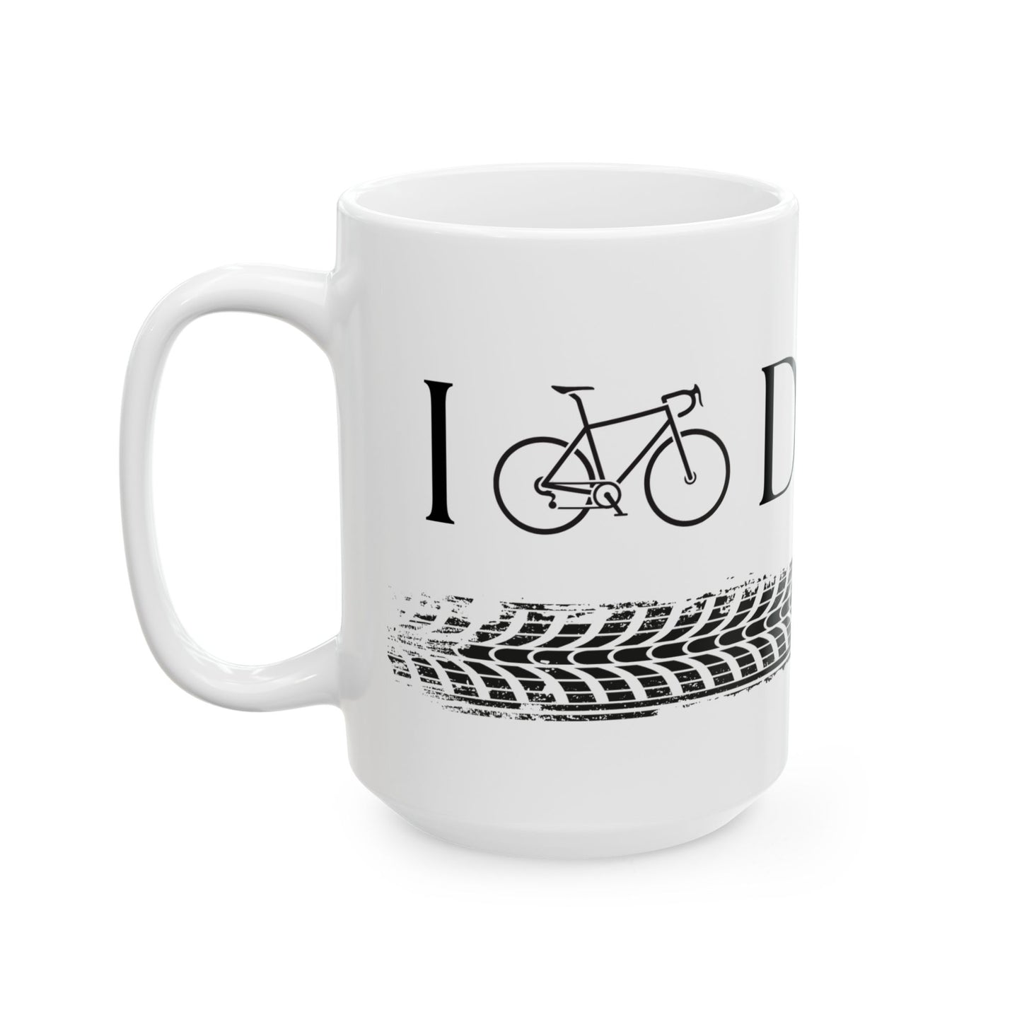 I Bike Dallas // Ceramic Mug, (11oz, 15oz)