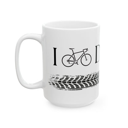 I Bike Dallas // Ceramic Mug, (11oz, 15oz)
