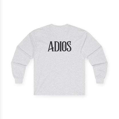 Howdy & Adios // Unisex Long Sleeve Tee | Casual Cotton Top for Friends & Farewells