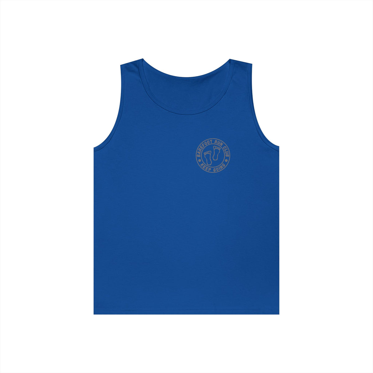 Barefoot Run Club // Bigfoot Founding Member // Double Sided Unisex Heavy Cotton Tank Top