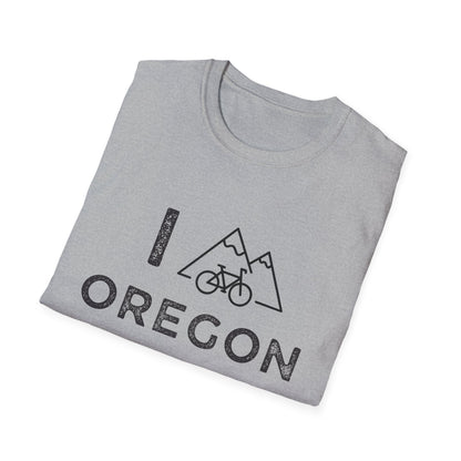 I (Mountain) Bike Oregon // Unisex Softstyle T-Shirt