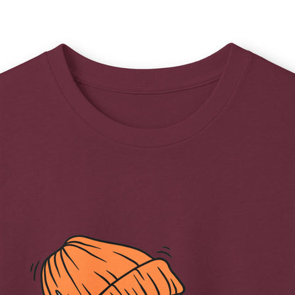 'Ready for Mayhem' Skull Coffee Tee — Casual Graphic Long Sleeve T-Shirt