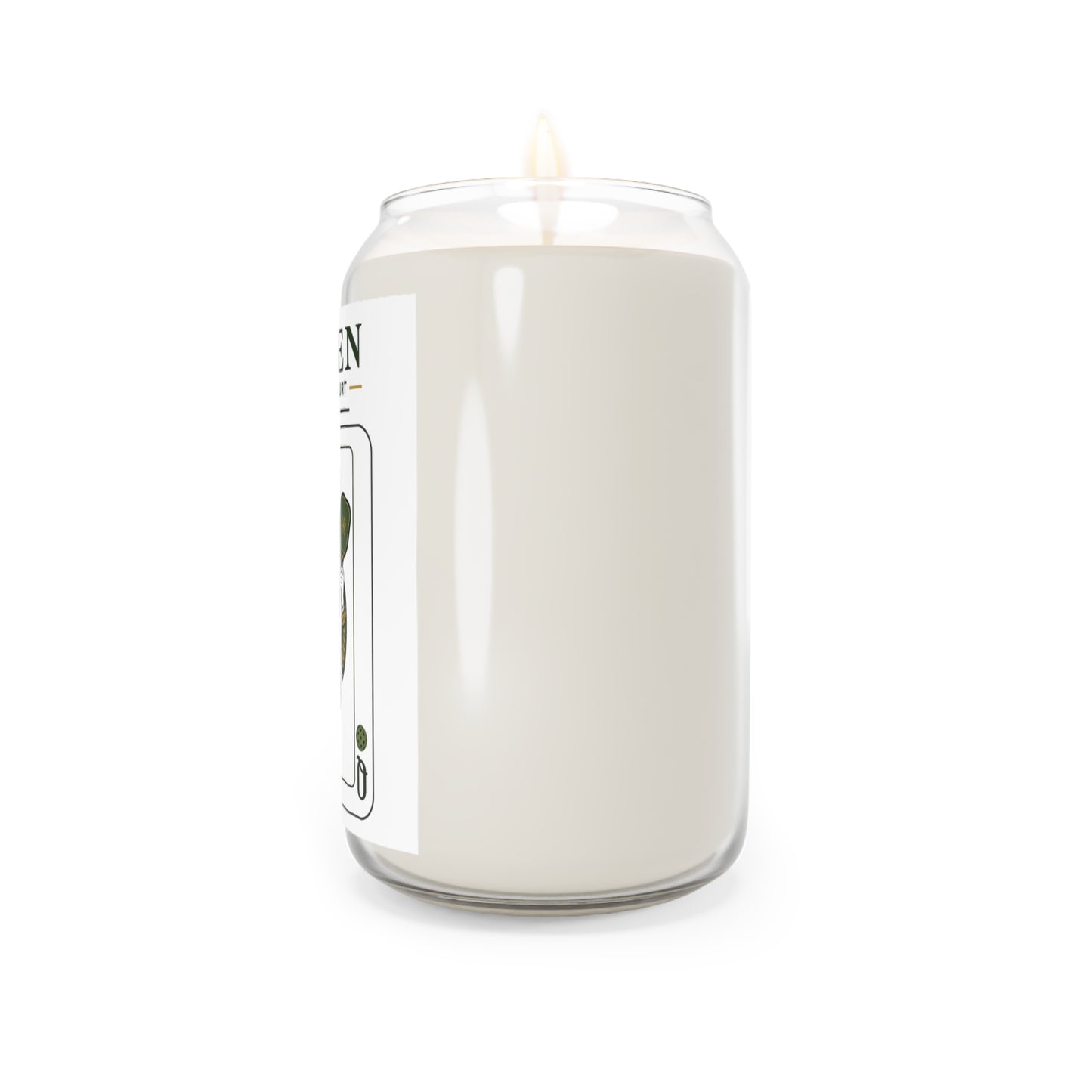 Pickleball - Queen of the Court - Vintage Playing Card- Scented Soy Candle – 13.75 oz