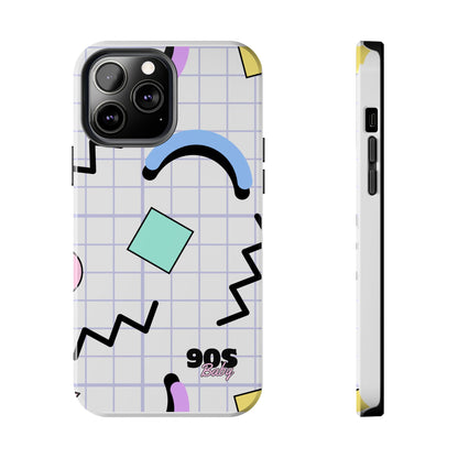 90s Baby Zig Zag and Shapes // iPhone Case