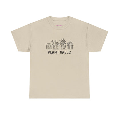 Plant Based // Unisex Heavy Cotton Tee - Perfect for Everyday Comfort
