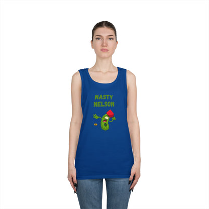 Pickleball // Nasty Nelson // Unisex Heavy Cotton Tank Top