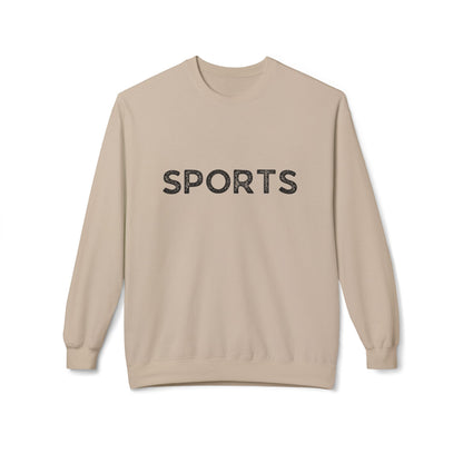 Sports // Unisex Midweight Softstyle Fleece Crewneck Sweatshirt