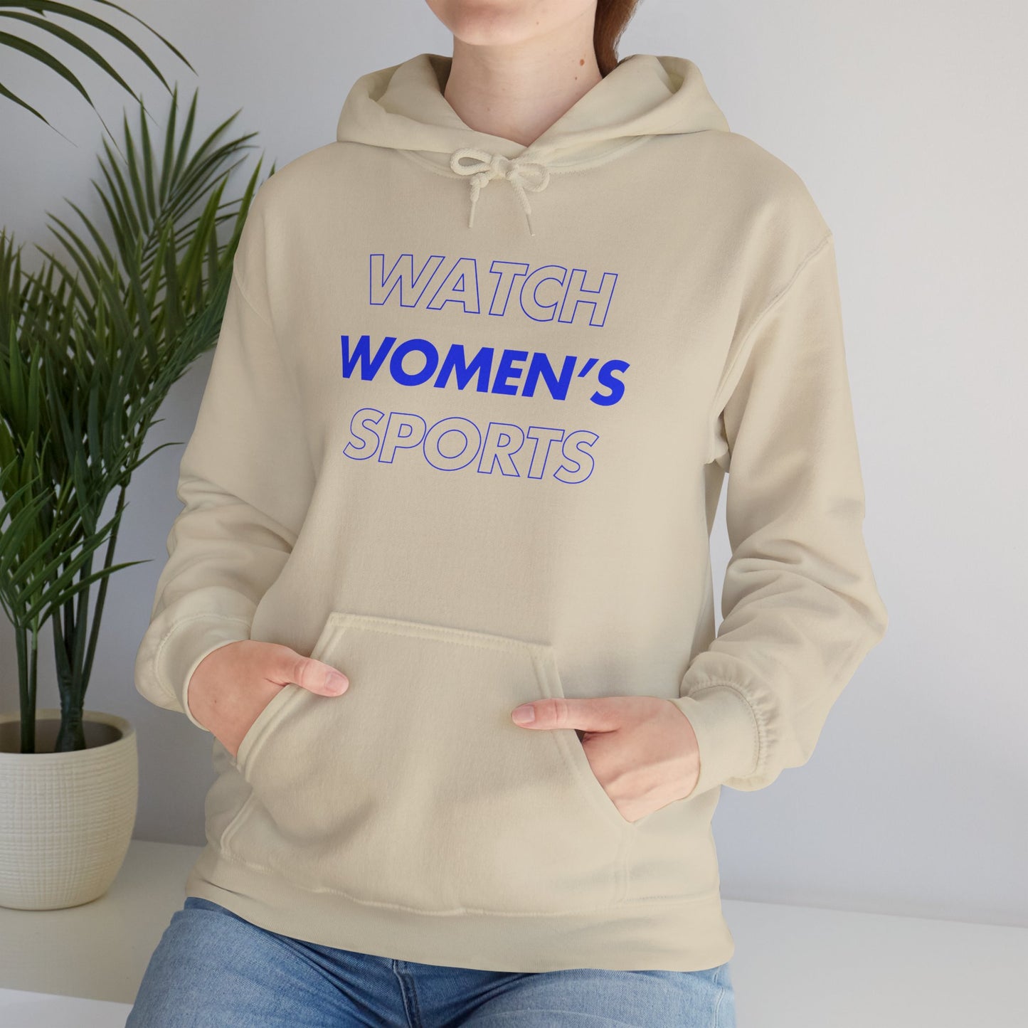 Watch Women's Sports // Unisex Heavy Blend™ Hooded Sweatshirt