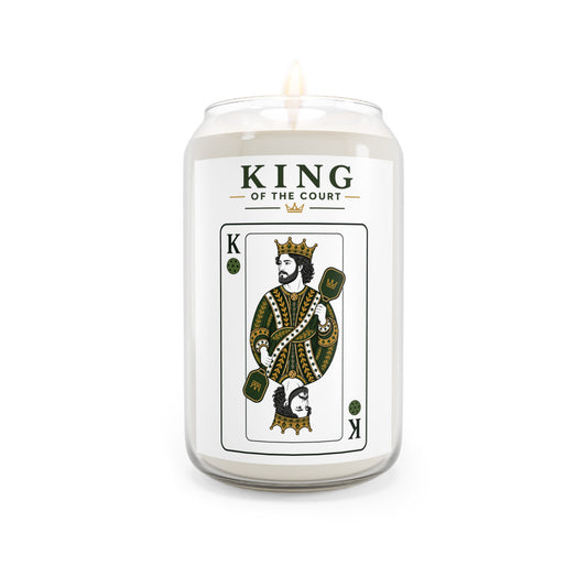 Pickleball - King of the Court - Vintage Playing Card -  Scented Soy Candle — 13.75 oz