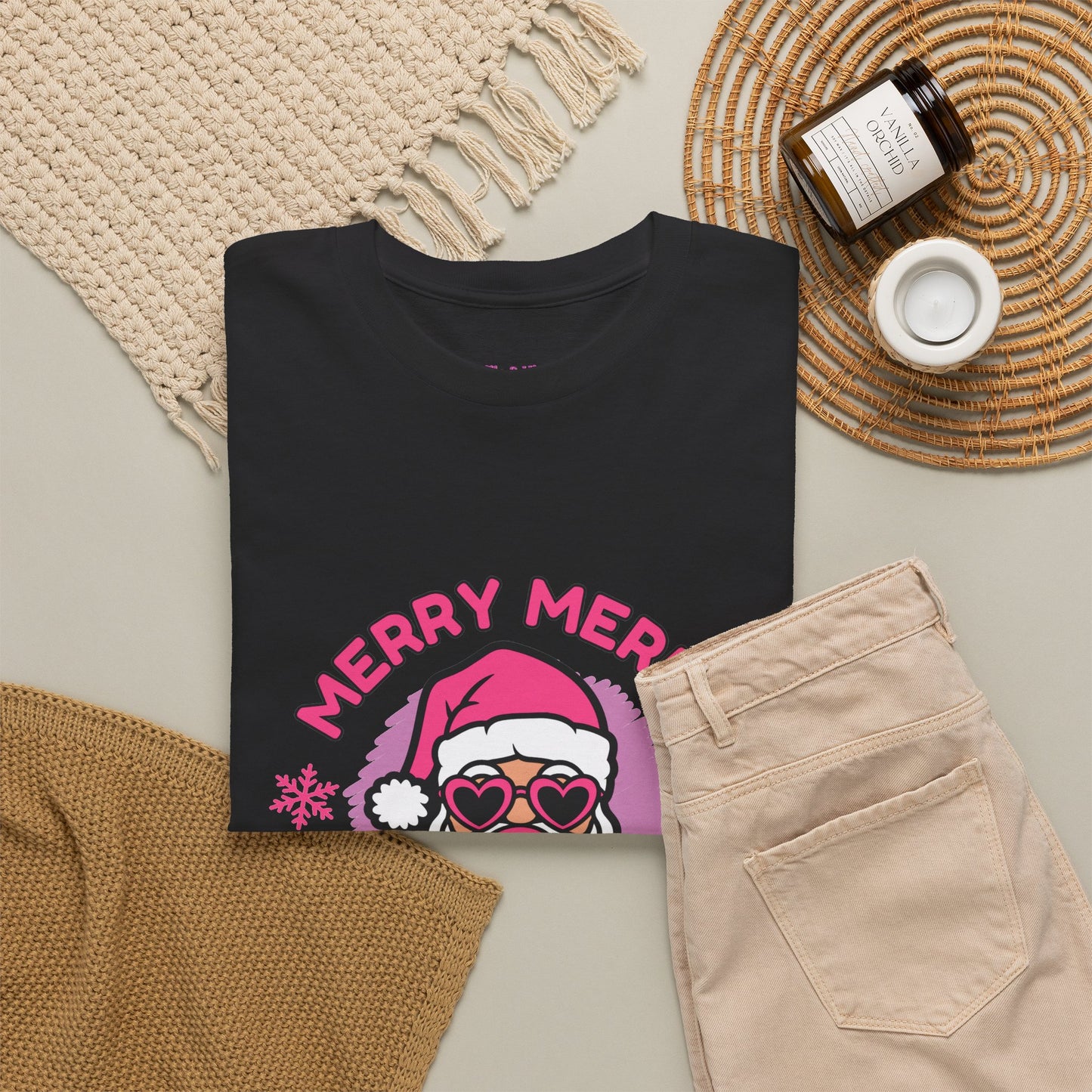 Merry Merry Girly Pops Christmas Tee