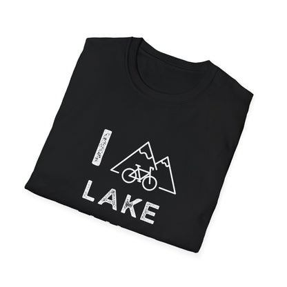 I (Mountain) Bike Lake Tahoe // Unisex Softstyle T-Shirt