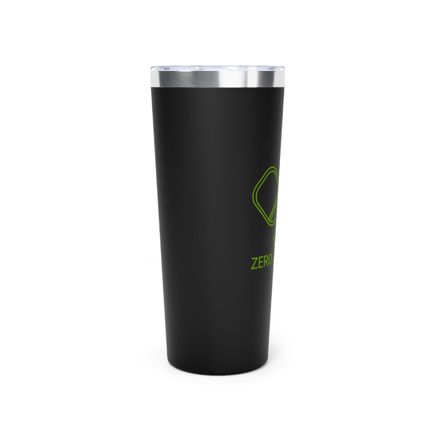 Zero Zero Two Pickleball // Copper Vacuum Insulated Tumbler, 22oz - Blue Text
