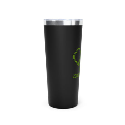 Zero Zero Two Pickleball // Copper Vacuum Insulated Tumbler, 22oz - Blue Text