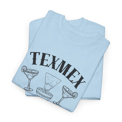 Tex-Mex Forever - Ritas & Queso // Unisex Heavy Cotton Tee - Fun Casual T-Shirt for Food Lovers