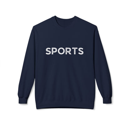 Sports // Unisex Midweight Softstyle Fleece Crewneck Sweatshirt
