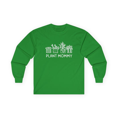 Plant Mommy // Unisex Ultra Cotton Long Sleeve Tee - Perfect Gift for Plant Lovers