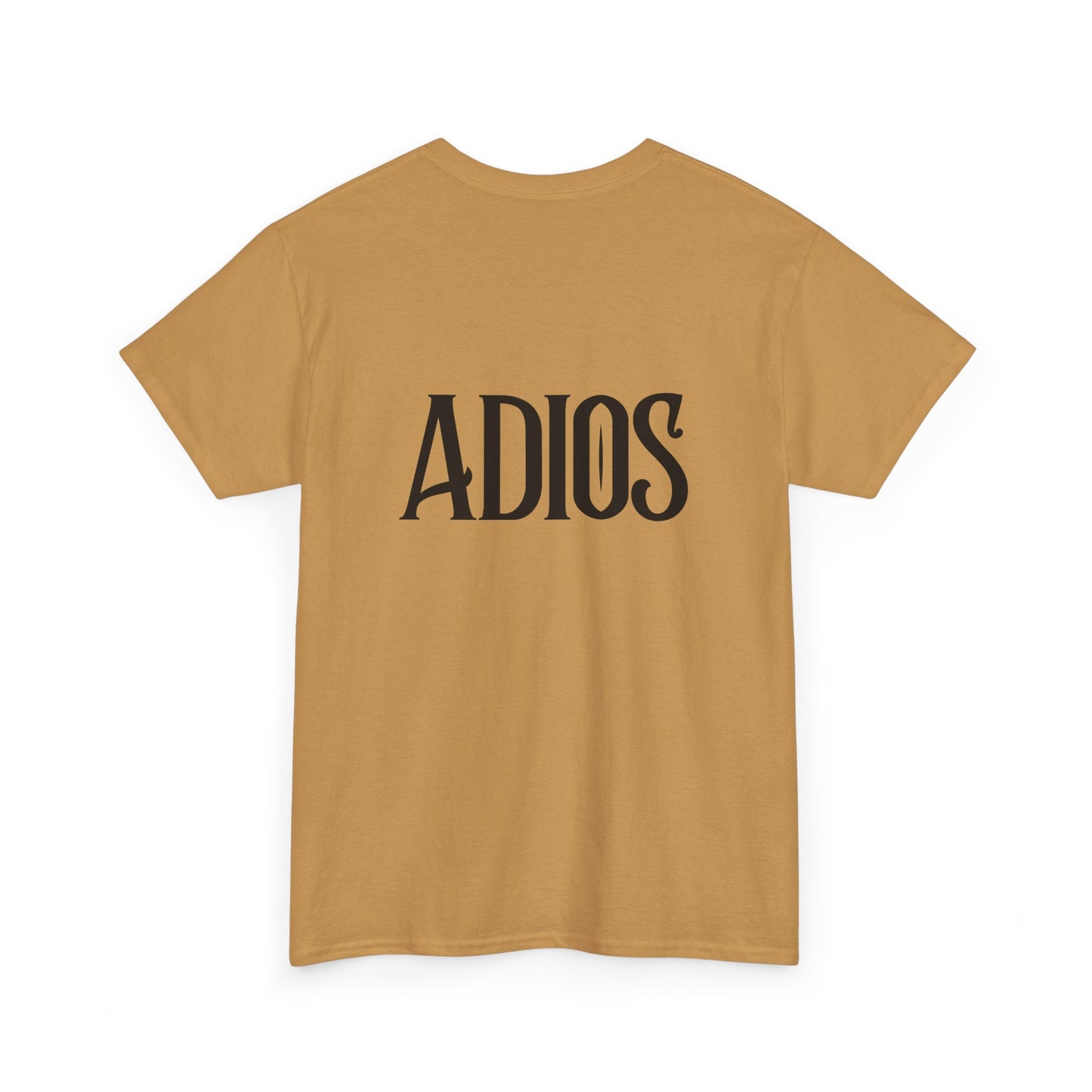 Howdy & Adios  // Unisex Heavy Cotton Tee - Casual Statement Shirt