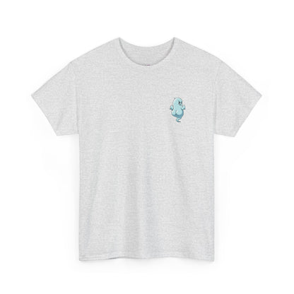 'Power Bottom Autumn' Blue Ghost // Playful Unisex Heavy Cotton Tee