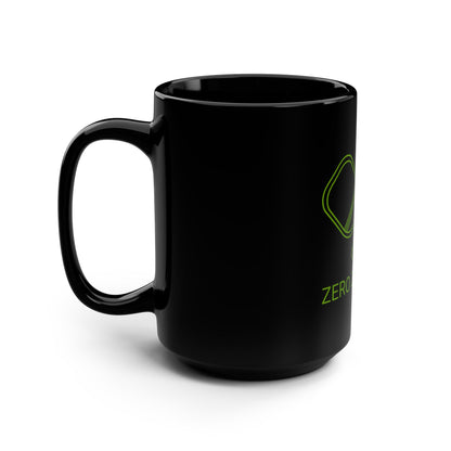 Zero Zero Two // Black Mug, 15oz