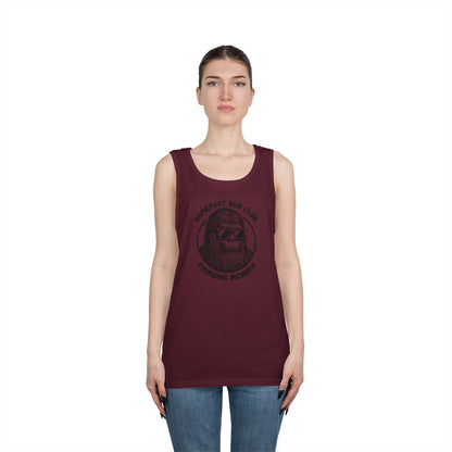Barefoot Run Club Founding Member //  Unisex Heavy Cotton Tank Top