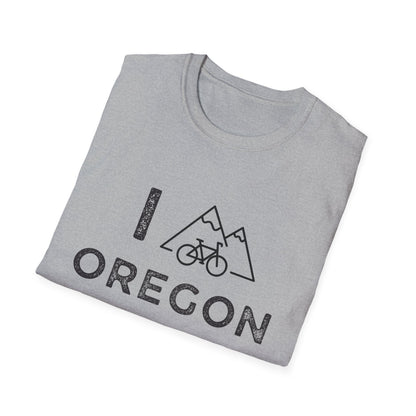 I (Mountain) Bike Oregon // Unisex Softstyle T-Shirt