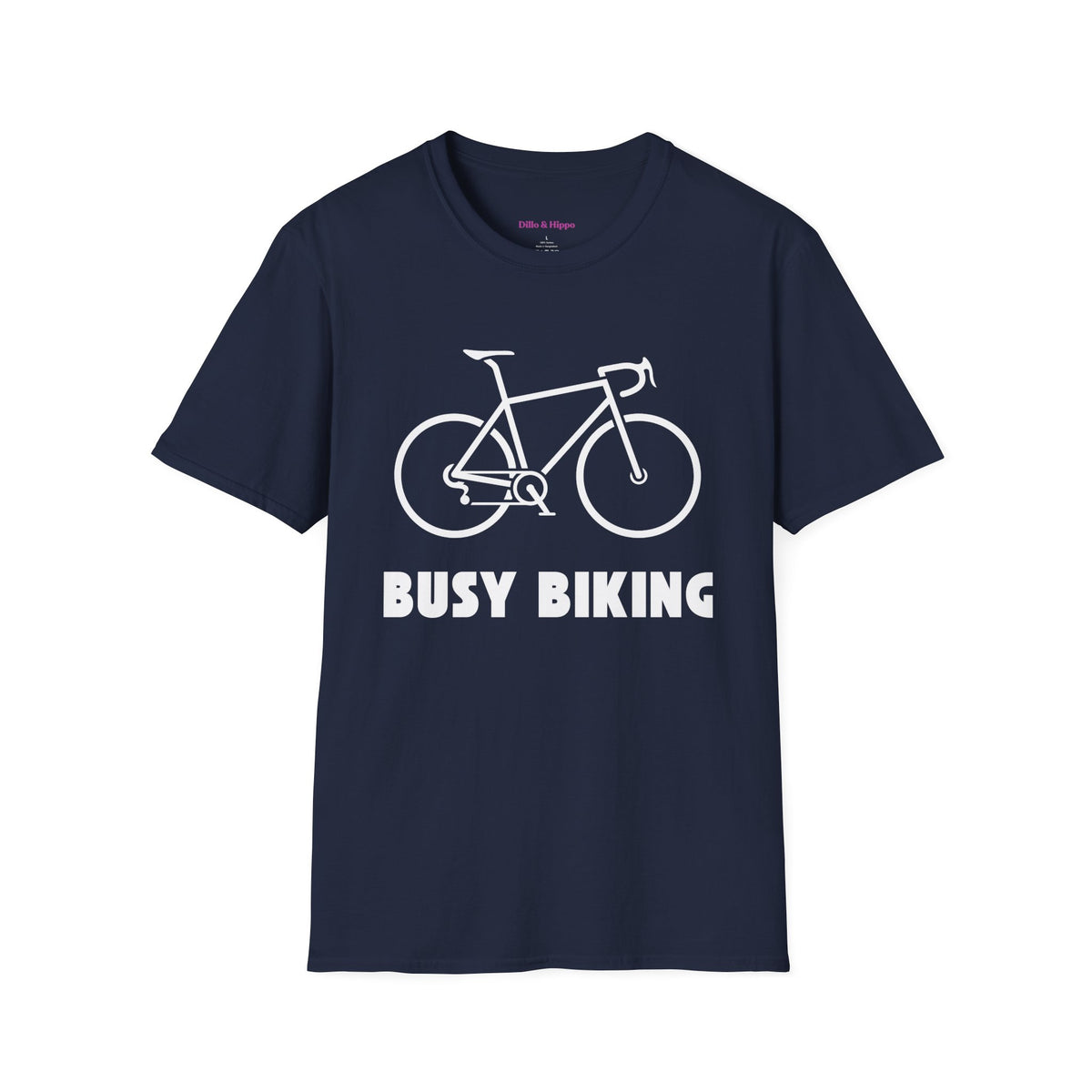 Busy (Road) Biking // Unisex Softstyle T-Shirt
