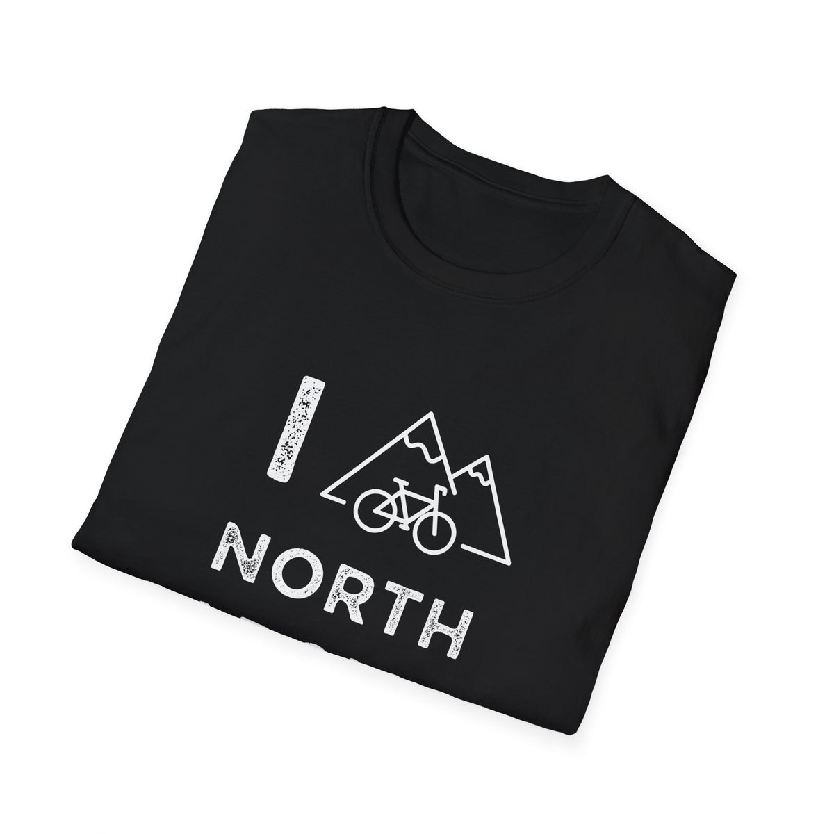 I (Mountain) Bike North Carolina // Unisex Softstyle T-Shirt