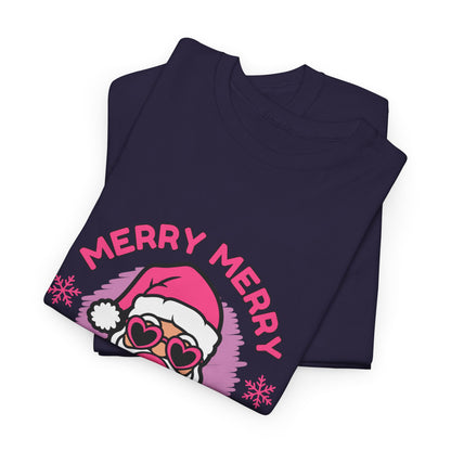 Merry Merry Girly Pops Christmas Tee