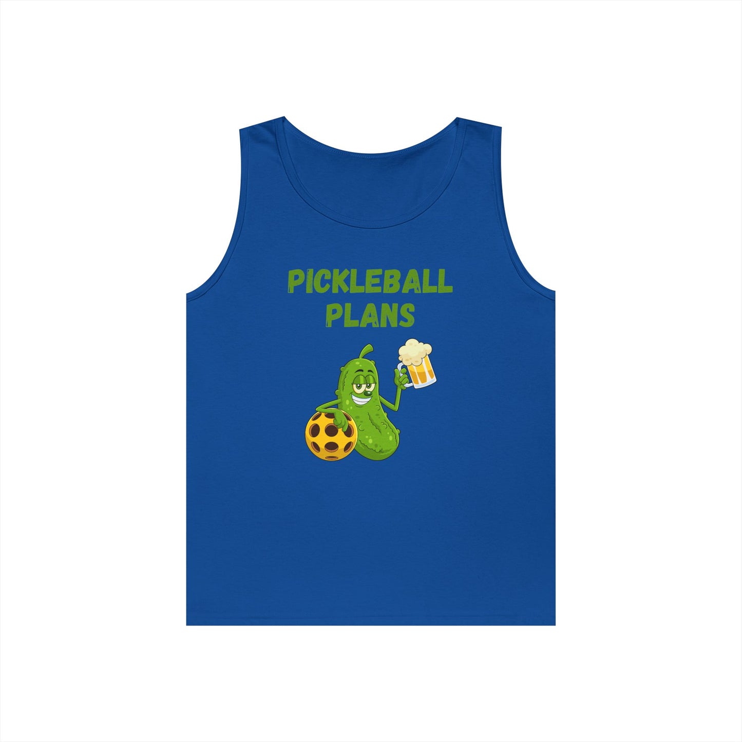 Pickleball Plans // Unisex Heavy Cotton Tank Top