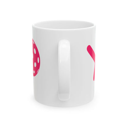 XOXO Pickleball // Ceramic Mug, (11oz, 15oz)