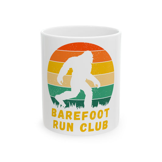 Barefoot Run Club // Ceramic Mug, (11oz, 15oz)