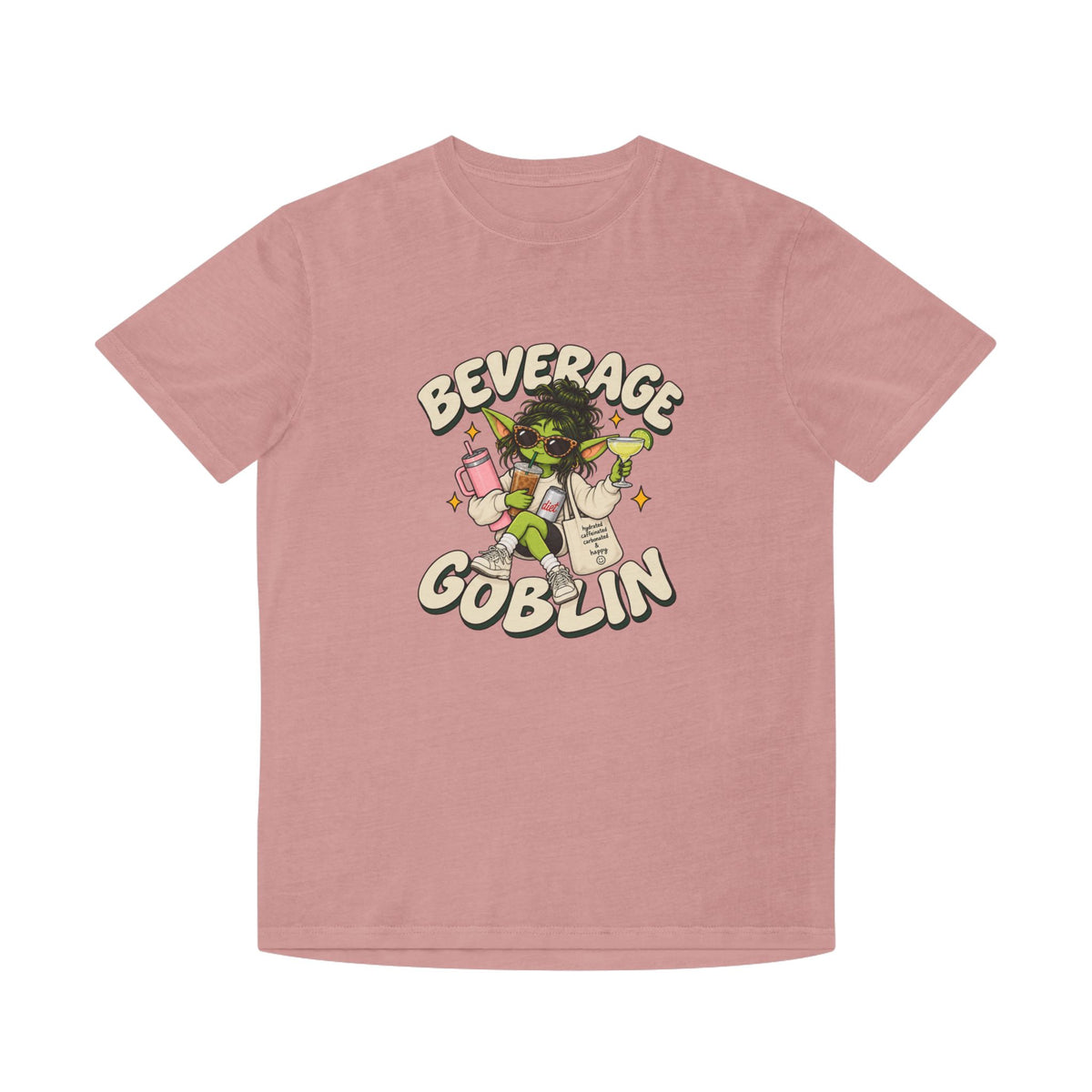 Beverage Goblin T-Shirt — Cute Retro Drink Lover Tee