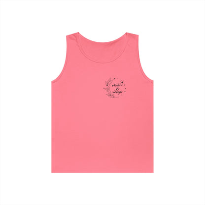Nature is Magic - Pocket Placement // Unisex Heavy Cotton Tank Top -  Design for Outdoor Lovers
