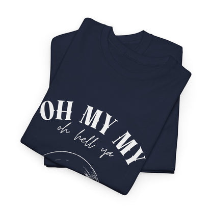 Oh My My Vintage Vinyl Graphic // Unisex Heavy Cotton Tee - Perfect for Music Lovers