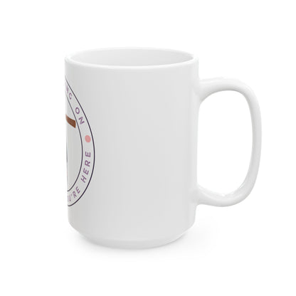 Keep Hanging On Bat // Ceramic Mug, (11oz, 15oz)