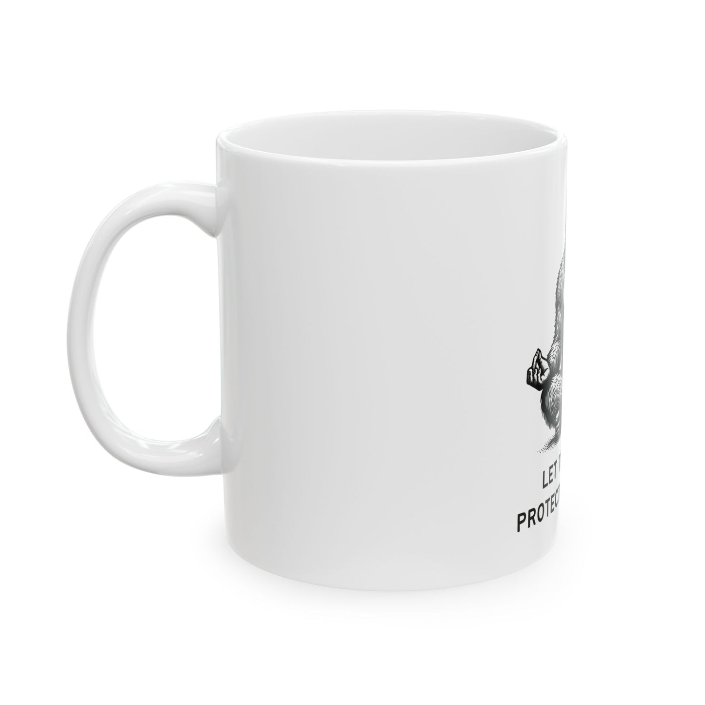Let Them Talk, Protect Your Peace // Ceramic Mug, (11oz, 15oz)