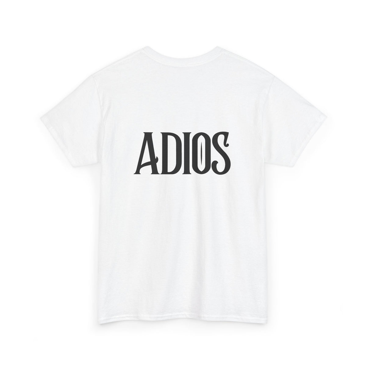 Howdy & Adios  // Unisex Heavy Cotton Tee - Casual Statement Shirt