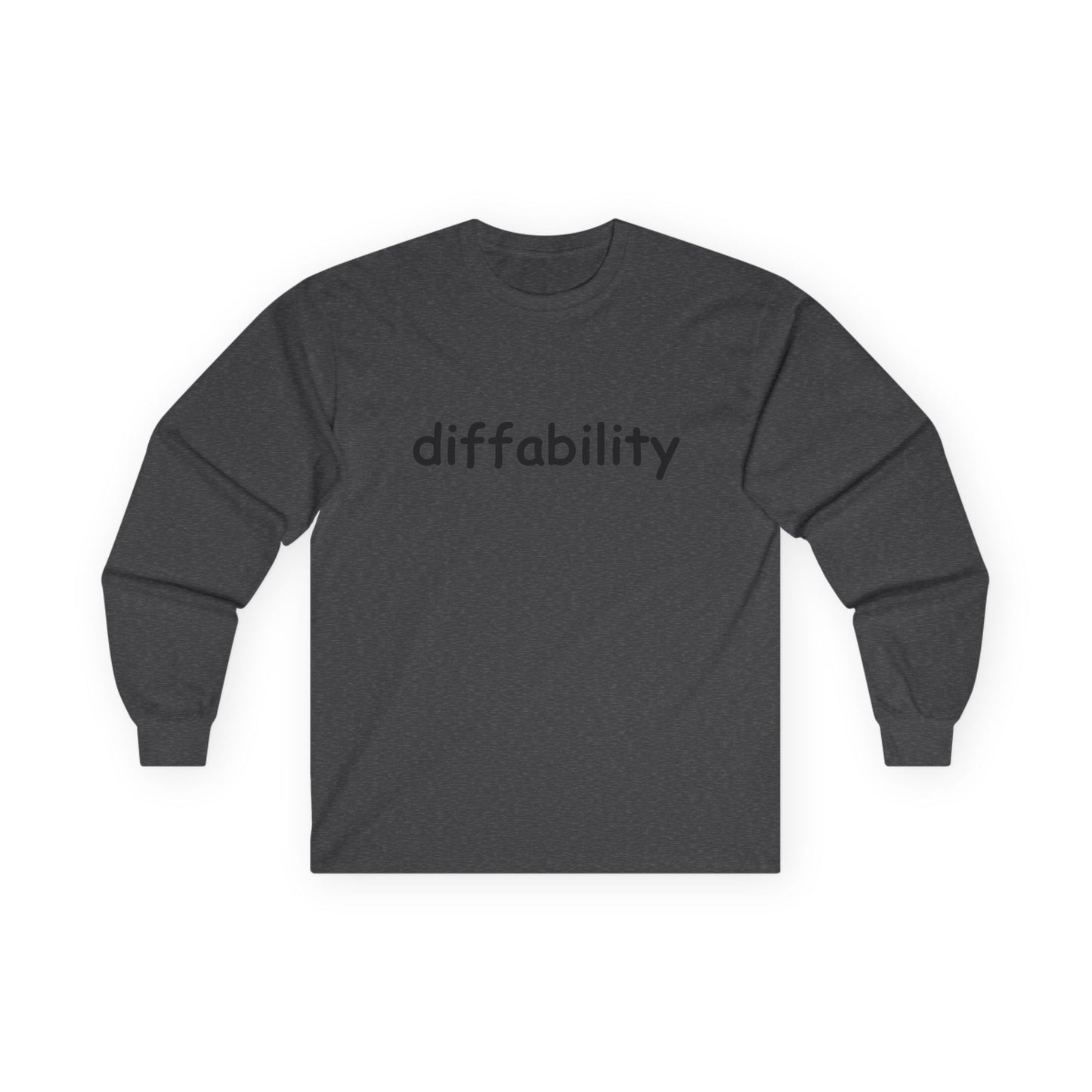 Diffability // Unisex Ultra Cotton Long Sleeve Tee