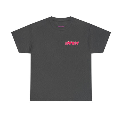 H<3WDY Pocket Placement // Fun Howdy Graphic Unisex Heavy Cotton Tee