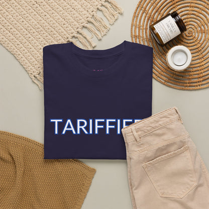 Tarrified // Unisex Heavy Cotton Tee - Scary Economy Statement Shirt